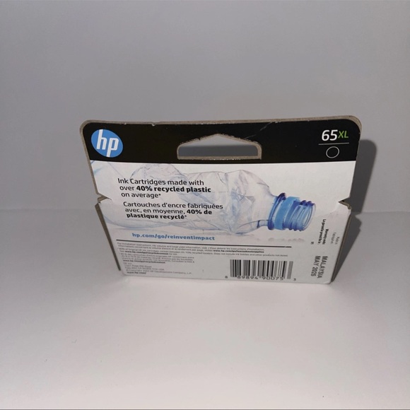 HP 65XL Black Original Ink Exp 05/2025 - Picture 2 of 2